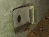 Speaking tube fitting.