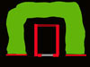 Plan of this store and earth berm.