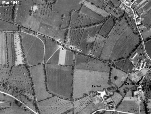 Wn28 
  Quettehou ville +
Quettehou Allée de L'Église Batterie