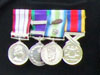 Naval GSM.
South Atlantic Medal.
Unknown. 
Malaysian Service Medal.