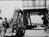 Commandos crossing the bridge..