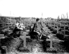 An initial WW1 cemetery.