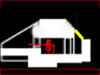 The roof is shown in the plan as a yellow line.
