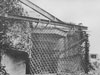 The chain mail used around the guns embrasure.