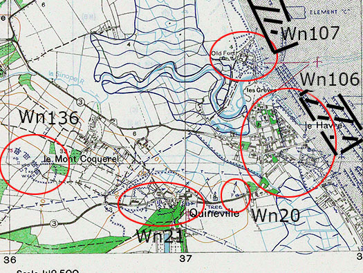 Wn18 Quineville
le Bours Neuf le Havre