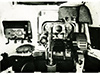 Inside the turret.