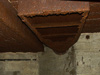 Extraction hood in the gun room ceiling.
