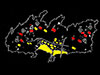 The island of Cézembre and its bunkers.