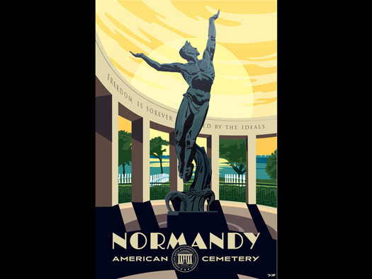 Normandy American Cemetery (Omaha Beach)
