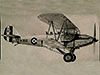 Hawker Audax glider tug landing.