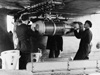 Bombing up with depth charges..