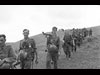 Troops patrolling the cliffs.