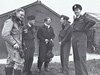 Flight commander and trainees.