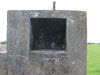 The protrusion at the top.