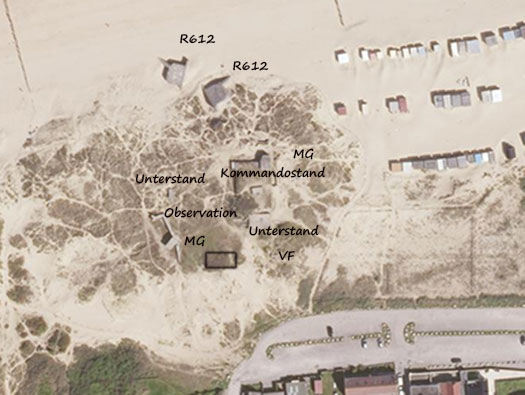 Wn79 Otter, Bleriot  plage, K.V.A. 'C'., Nord Pas de Calais