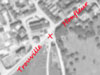 The road from Trouville to Honfleur passing this five road junction. The gun would have had a good field of fire down all the roads. (SD)