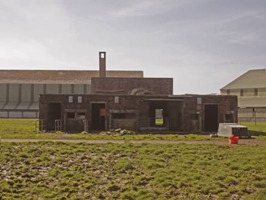 Decontamination Centre: Chimney and Water Tank