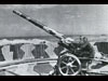 Gun in an open emplacement.