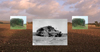 This is how it would have looked with the gun in front & the two ammunition ready bunkers either side behind.