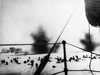 Bombing of the beach.