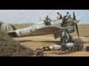 Fighter pen with a Typhoon being re armed.