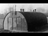 Nissen huts Quarters.