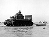 RM Centaur coming ashore.