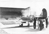 A Spitfires testing its cannons.