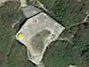 From above. 
    Yellow - defence Tobruk.
    Red     - Periscope.
