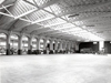 Belfast Truss hangars inside. (Old Sarum).