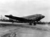 And within days C-47 transports deliver supplies and take away wounded. C-47 of the 441st Troop Carrier Group. They were stationed at RAF Merryfield in Somerset for Operation Overlord.