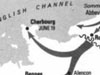Rommel's advance 19th June 1944.