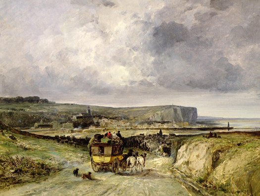 Le Tréport Jules Achille Noël (4 January 1815 – 26 March 1881) was a French maritime painter, known for his depiction of seascapesnaval scenes.