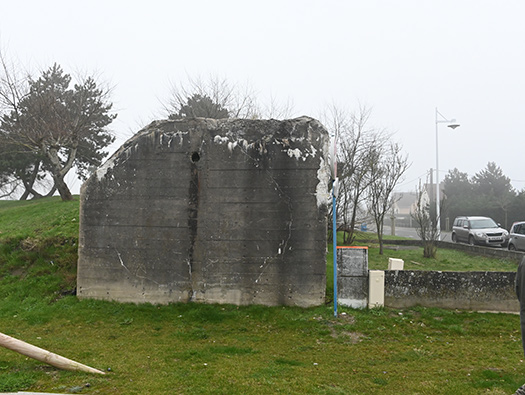 Batterie Fort Mahon Plage nord est.