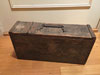 Machine gun ammunition box.