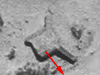 This is a 1940's air photo of this R612 with a flaking wall covering the back entrance.
