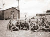 Relaxing at barracks.