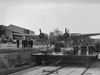 A Dutch Fokker on a slipway.