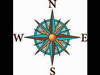 Compass rose.