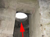 A speaking tube connected the gunner to the bunker below.