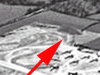 The mound of earth is for bomber to test and set their guns.