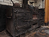 Cooking range.