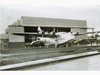A Sunderland sat outside the flight shed 1938.