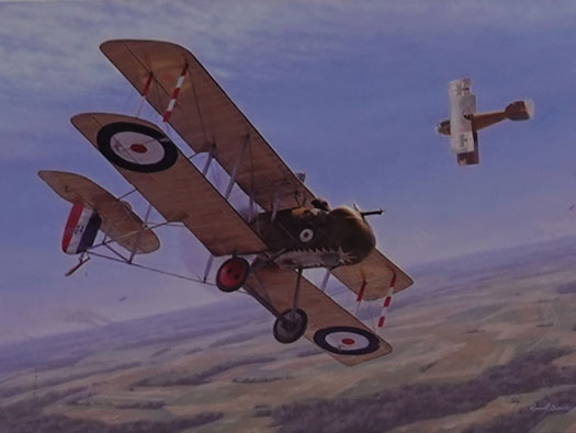 RFC/RAF WW1
Lanoe George Hawker, VC, DSO.