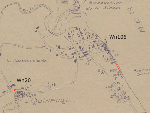 Wn18 Quineville
le Bours Neuf le Havre