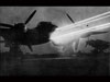 DH Mosquito firing its cannon & machine guns.
