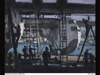Inside the hangar (Plymouth) a painting by Colin Colahan 1942.