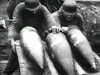 Shells being moved to the gun.