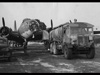 A B17 being refueled by an RAF Bowser.