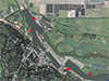 Plan of the remaining defences.